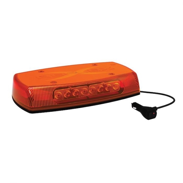 Ecco Reflex Mini Light Bar, Amber, Led Lamp, Magnetic Mount, 75 Fpm Flashes Per Minute 5590A-MG - main